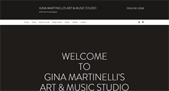 Desktop Screenshot of ginamartinelli.com